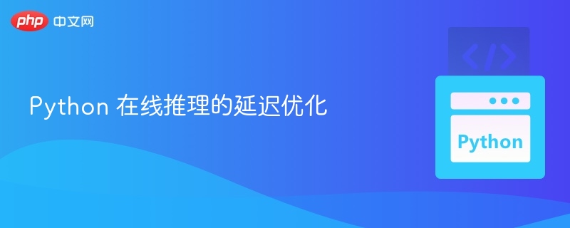 Python推理优化技巧全解析