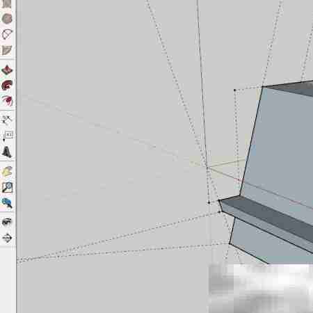 隐藏草图大师辅助线技巧