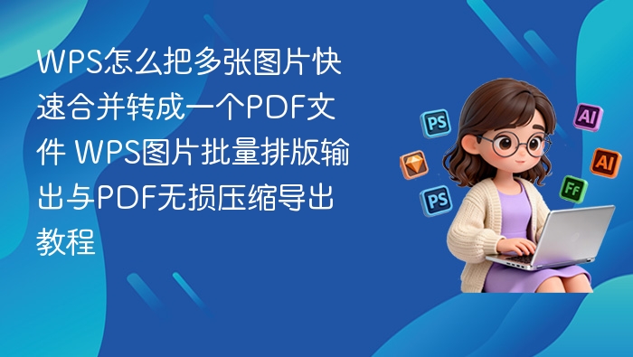 WPS图片合并转PDF教程