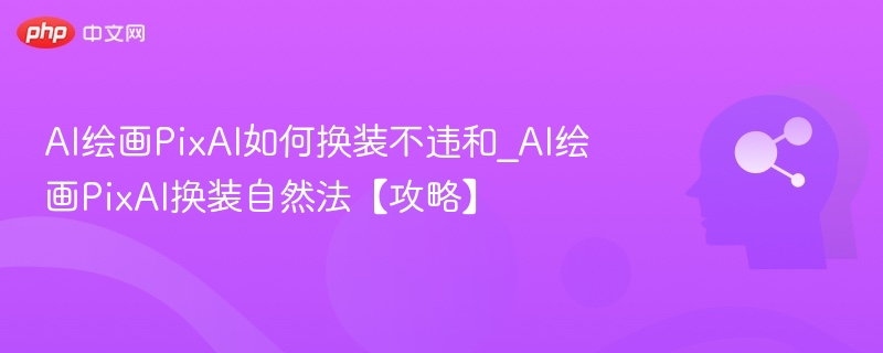 PixAI换装技巧：自然不违和的秘诀