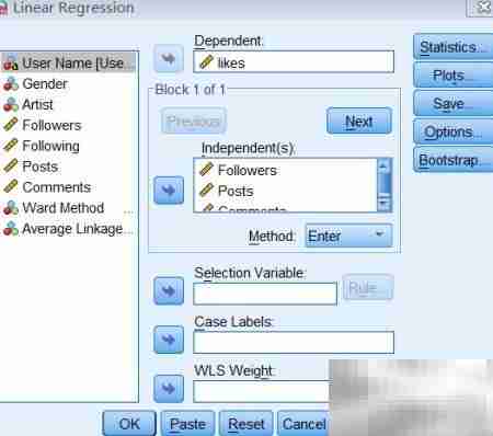 SPSS回归结果快速解读