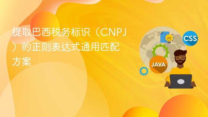 提取巴西税务标识(CNPJ)的正则表达式通用匹配方案
