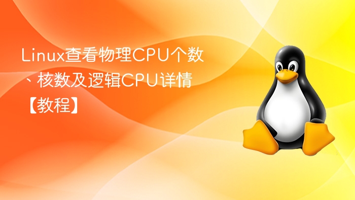 Linux查看物理CPU个数、核数及逻辑CPU详情【教程】