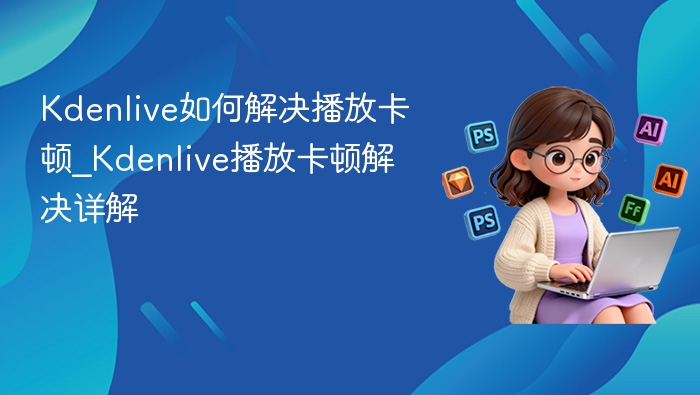 Kdenlive如何解决播放卡顿_Kdenlive播放卡顿解决详解