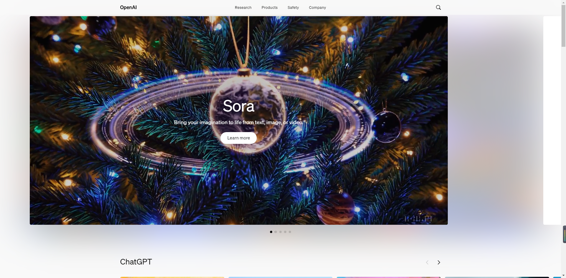 Sora视频生成官网入口曝光