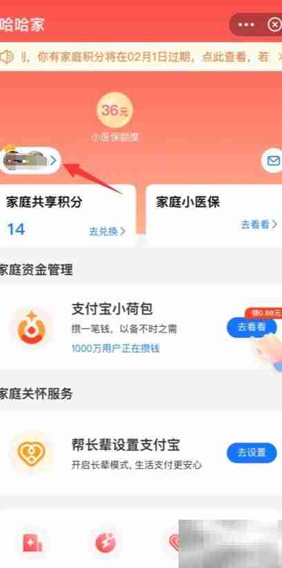 支付宝创建家庭群指南