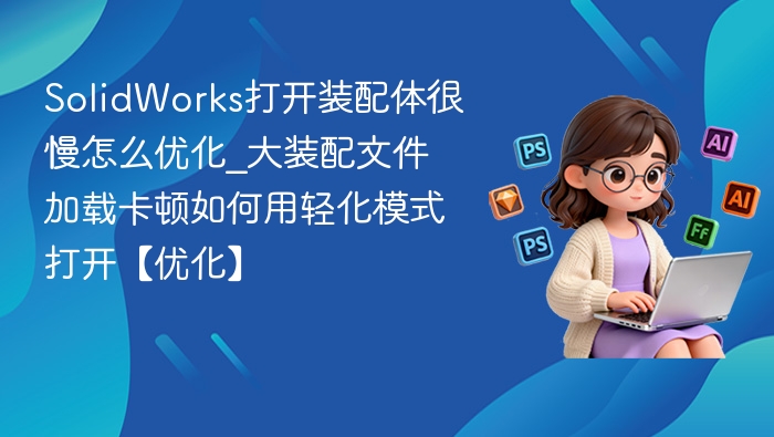 SolidWorks装配体加载慢优化技巧