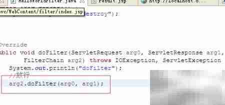 JavaWeb过滤器HelloWorld实例