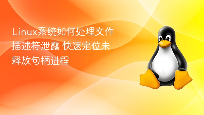 Linux系统如何处理文件描述符泄露 快速定位未释放句柄进程