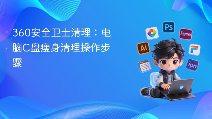 360安全卫士清理：电脑C盘瘦身清理操作步骤