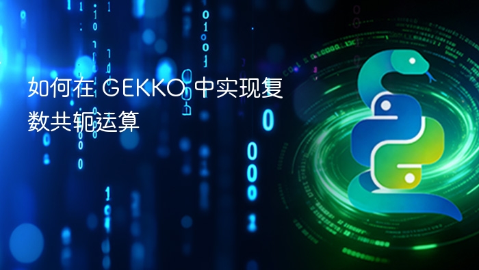如何在 GEKKO 中实现复数共轭运算
