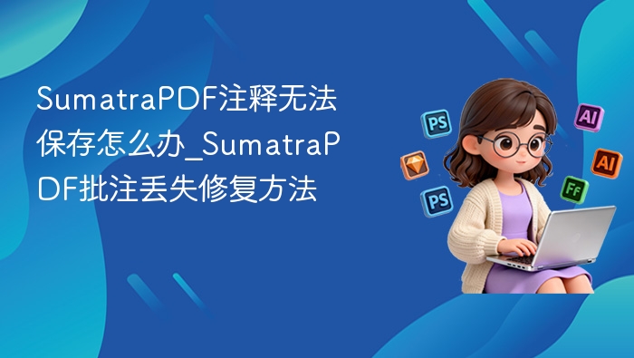 SumatraPDF注释无法保存怎么办_SumatraPDF批注丢失修复方法