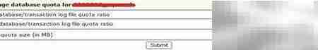 IXWebHosting修改MSSQL磁盘配额