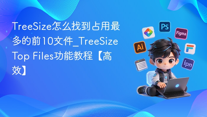 TreeSize怎么找到占用最多的前10文件_TreeSize Top Files功能教程【高效】