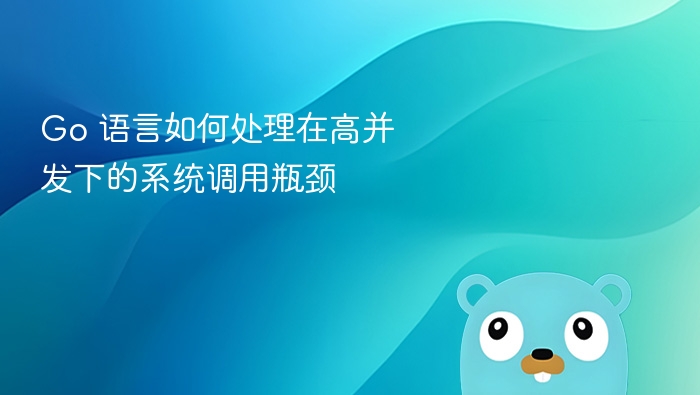 Go语言如何突破高并发调用瓶颈