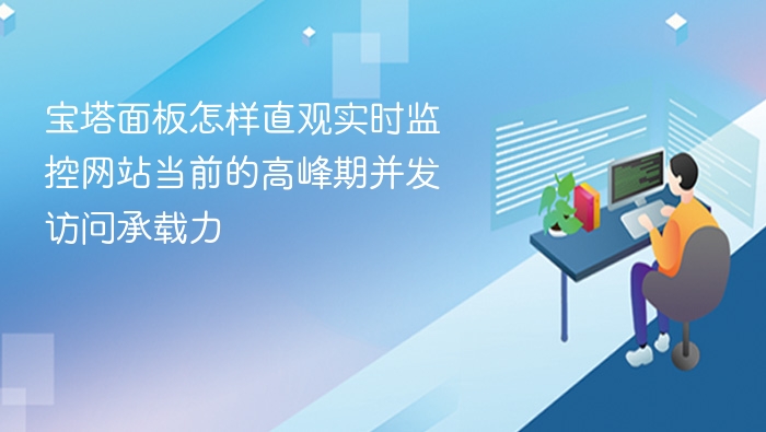 宝塔面板实时监控网站高峰期并发承载力方法