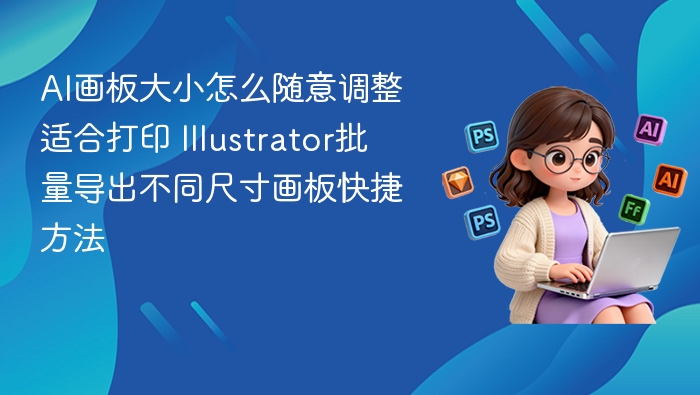AI画板尺寸调整与批量导出技巧