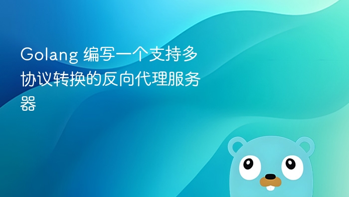 Golang 实现多协议反向代理服务器