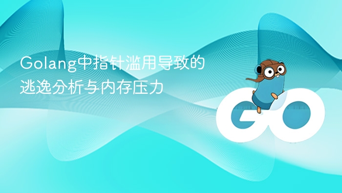 Golang中指针滥用导致的逃逸分析与内存压力