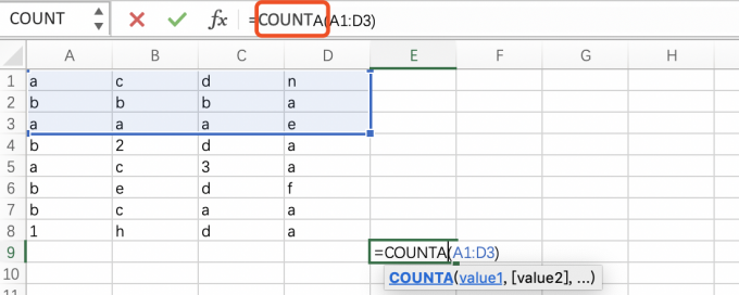 excel计数函数COUNT怎么用 excel计数为什么是0
