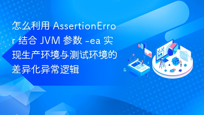 使用 -ea 参数开启断言，结合 AssertionError 实现环境区分逻辑。