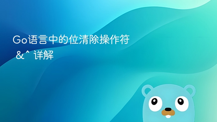 Go语言位清除符&^使用详解