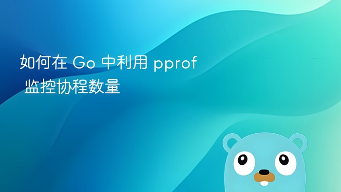 如何在 Go 中利用 pprof 监控协程数量