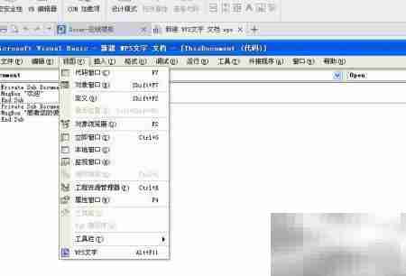 WPS Document事件自动化