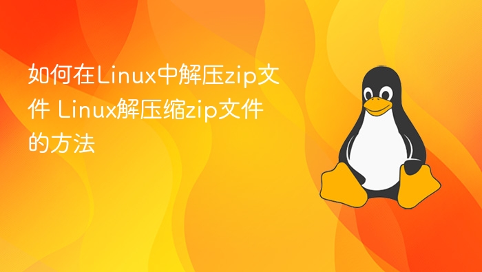Linux下解压ZIP文件的几种方法