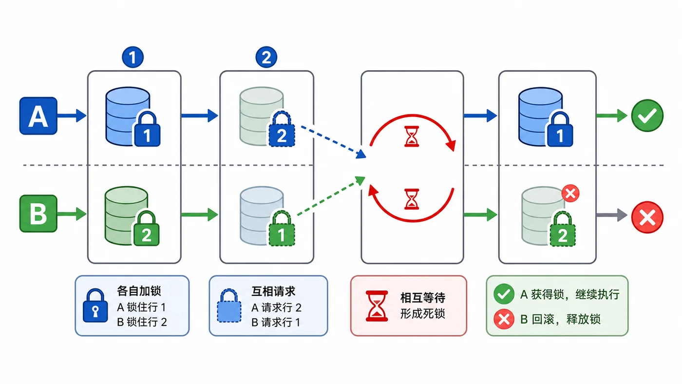 MySQL 死锁排查实战：从现象定位到固定加锁顺序