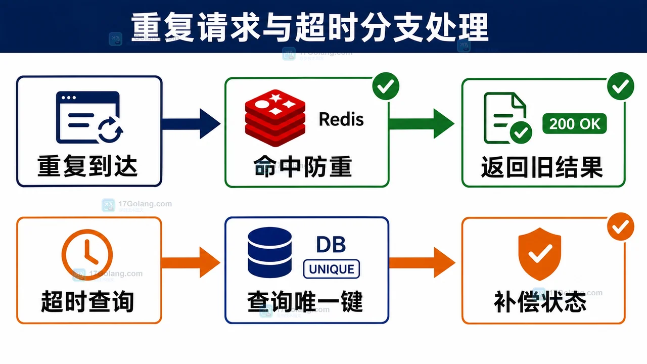 Java 接口幂等设计实战：从请求标识到 Redis 防重和唯一键兜底