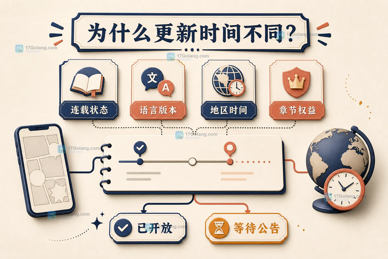 漫画什么时候更新怎么查？别只看网友搬运，先核对作品页和时区
