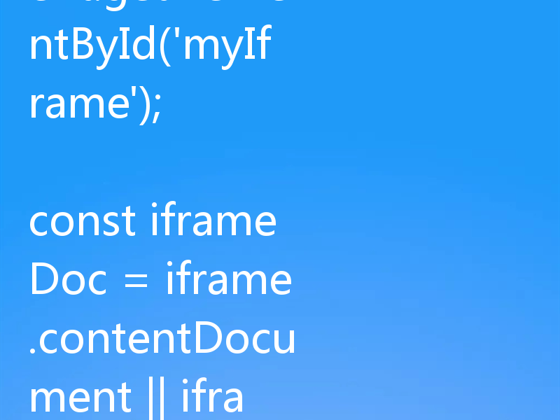 iframe 内部的 keydown 事件监听器在加载后立即生效，需要确保以下几点：✅ 1. 确保 iframe 已完全加载在操作 iframe 的内容之前，必须等待其完全加载。可以通过 onload 事件来触发。<iframe id=