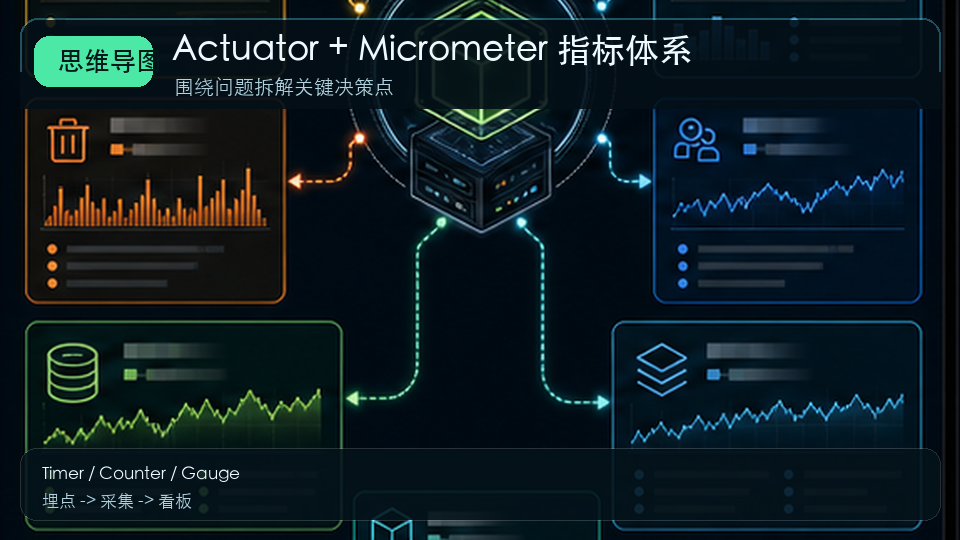 Spring Boot Actuator 与 Micrometer：性能指标体系搭建