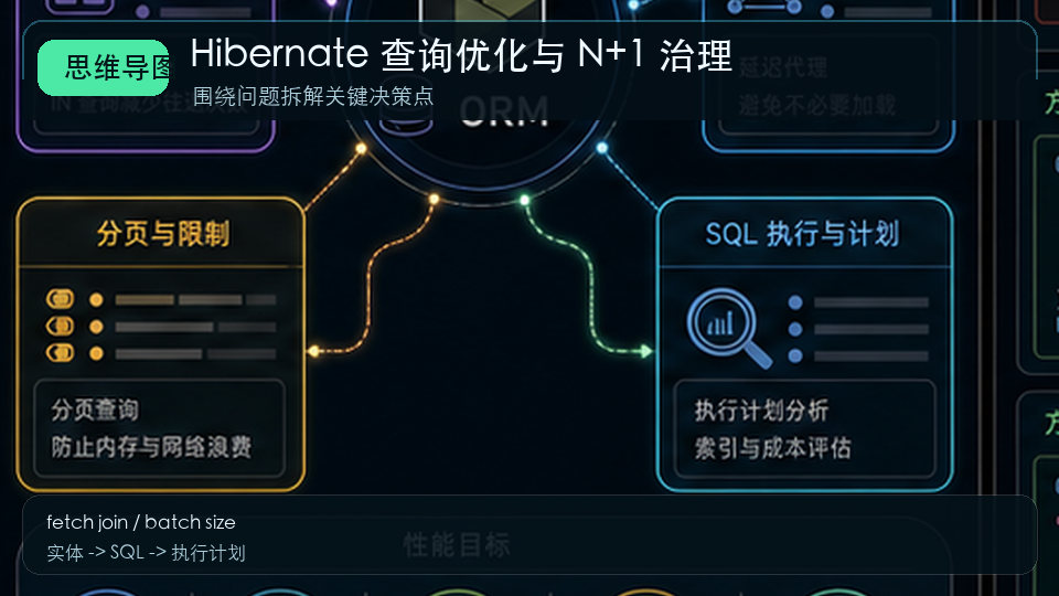 Hibernate 查询优化：N+1、批量抓取与只读事务治理