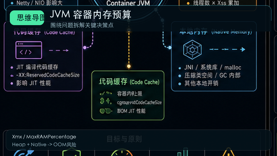 Spring Boot 容器内存优化：JVM 堆、非堆与 MaxRAMPercentage