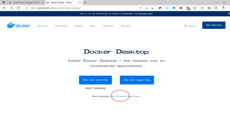 Docker desktop官方下载 Docker desktop官方下载