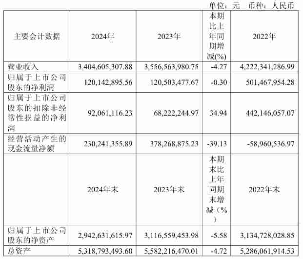 极米科技2024年营收34.05亿元,净利润同比微降0.3%