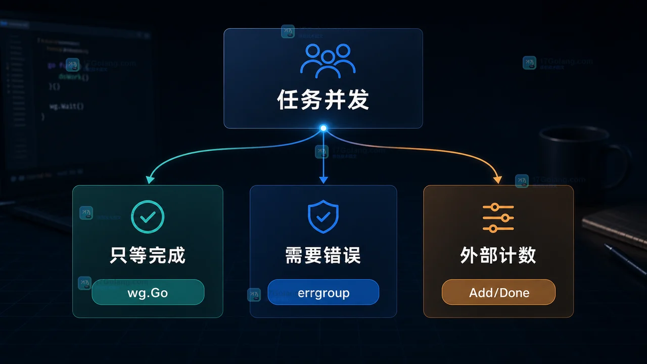 Go 1.25 sync.WaitGroup.Go 怎么用：少写 Add 和 Done，但别拿它替代 errgroup