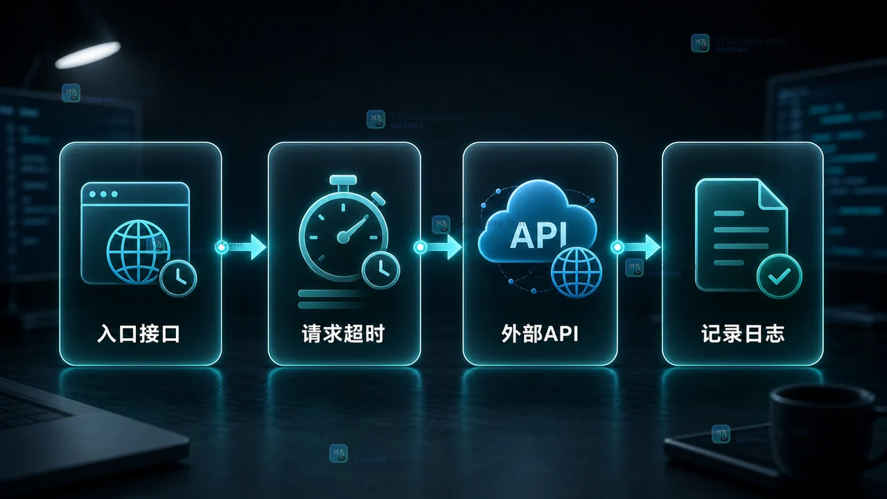 PHP 原生 HTTP 探测器从入口接口到请求超时 外部 API 和日志记录的流程