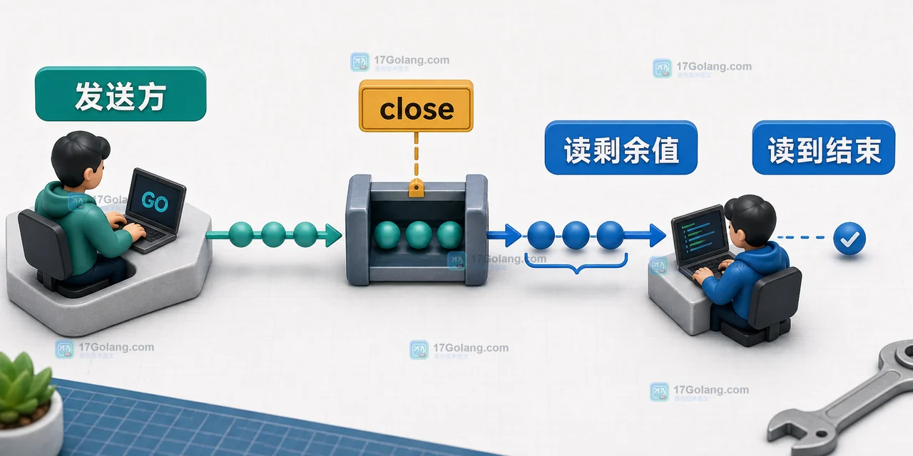 Go channel 关闭后还能读吗：读写规则、退出流程和常见坑