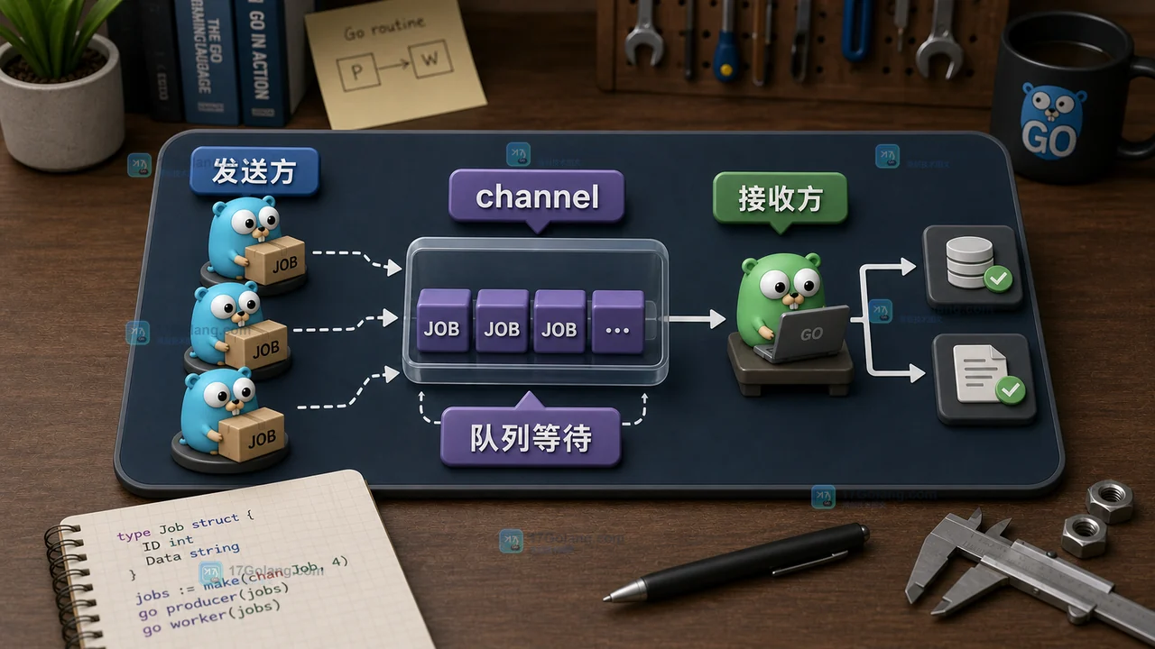 Go Mutex 和 channel 哪个性能更好：共享变量、任务交接和等待链怎么选