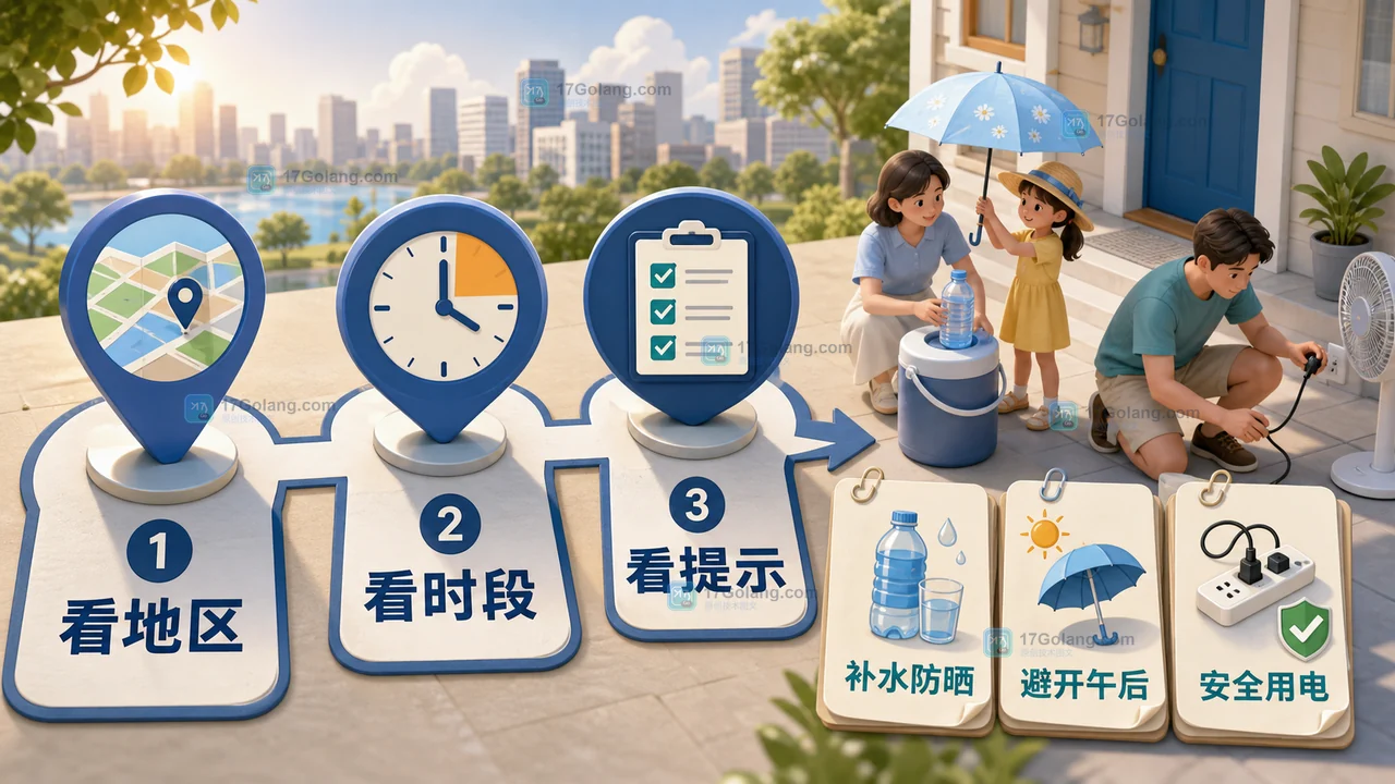 高温预警黄色、橙色、红色有什么区别？收到预警后这样安排更稳