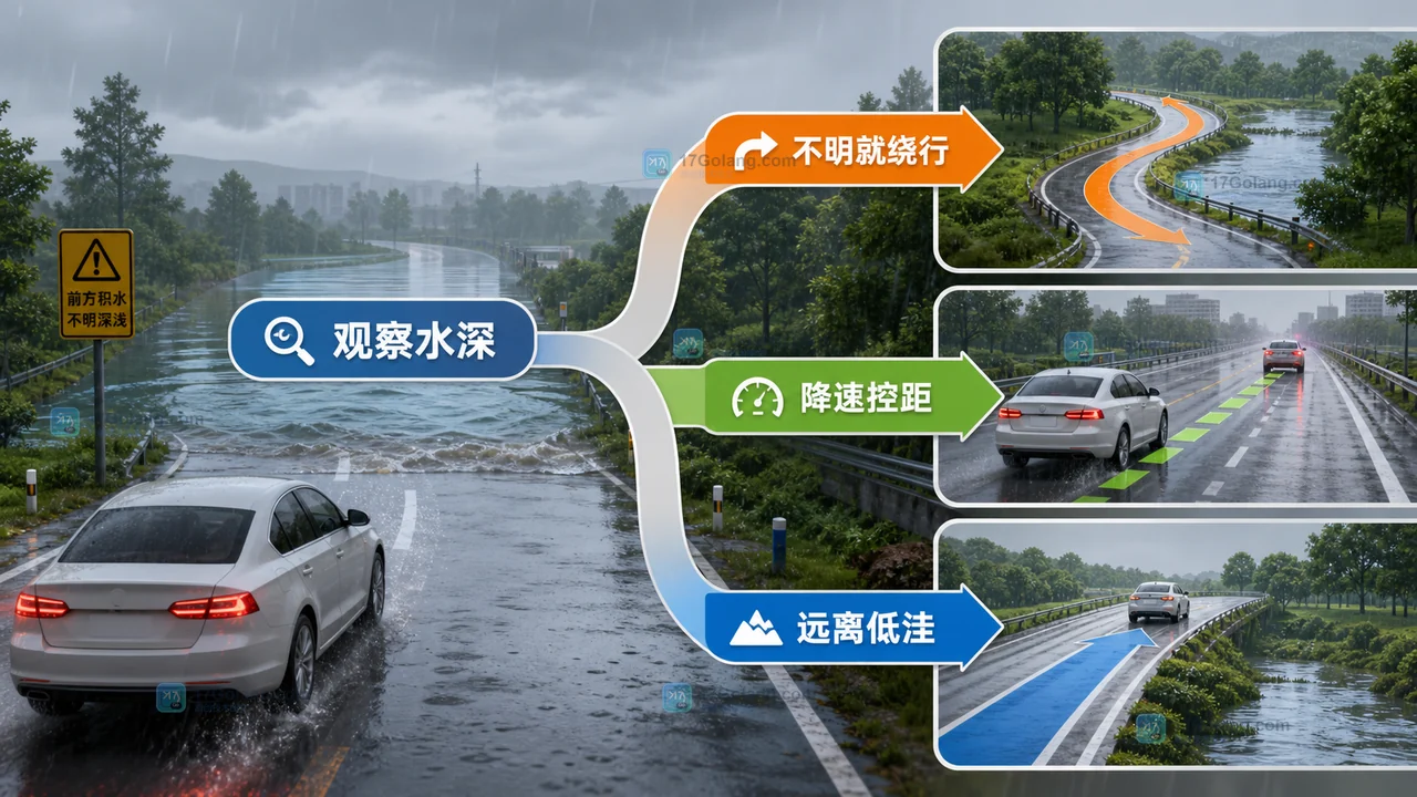 汽车涉水熄火能二次启动吗？先别打火，按这几步处理