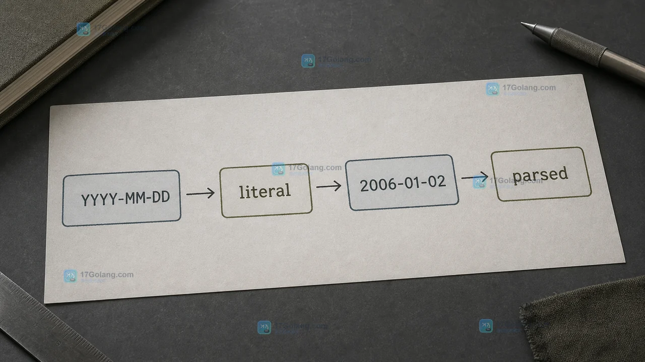 Go time.Parse 为什么不能写 YYYY-MM-DD：layout 要用 2006-01-02